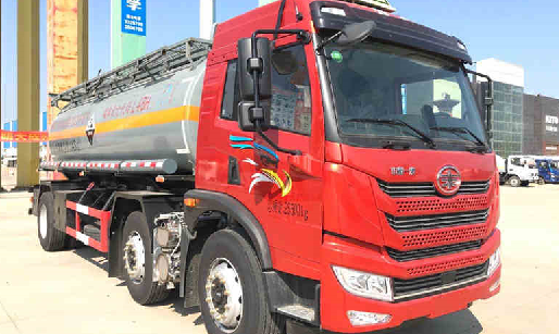 解放腐蝕性物品罐式運輸車